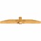 Ekena Millwork Eugene Rough Sawn Timber Gable Bracket, Western Red Cedar, 84"W x 14"H x 6"D x 6"F, 4/12 Pitch GBW084X14X0606EUG00RWR - alternate 3
